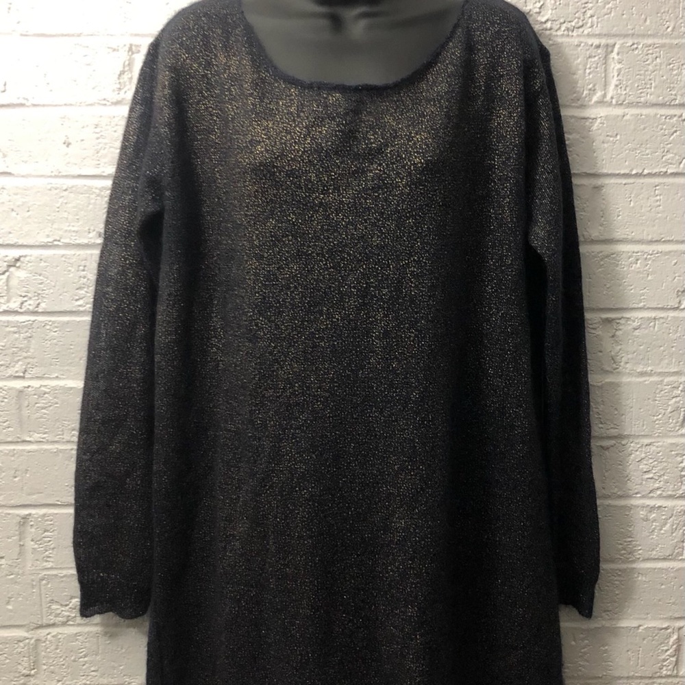 MARC BY MARC JACOBS NAVY/GOLD SWEATER OVERSIZED M
